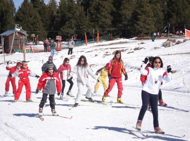  Esquí de fondo para niños 